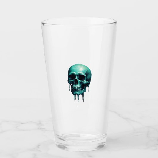 skull glass glas (Voorkant)