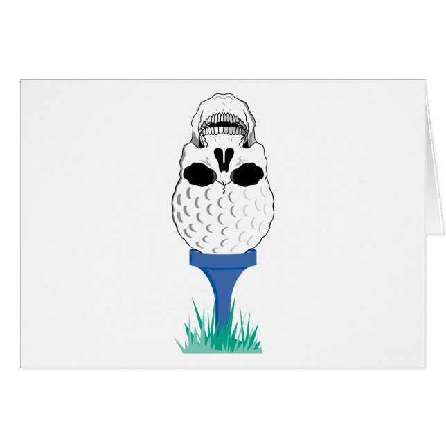Skull Golf (Voorkant Horizontaal)