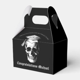 Skull Gothic Graduation Party Radiologie Bedankdoosjes