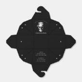 Skull Gothic Graduation Party Radiologie Bedankdoosjes (Uitgevouwen)