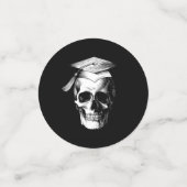 Skull Gothic Graduation Party Radiologie Confetti (Kleine voorkant)