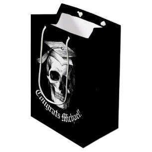 Skull Gothic Graduation Party Radiologie Medium Cadeauzakje