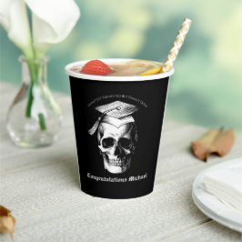 Skull Gothic Graduation Party Radiologie Papieren Bekers