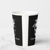 Skull Gothic Graduation Party Radiologie Papieren Bekers (Rechts)