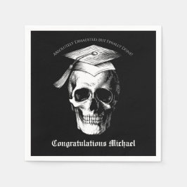 Skull Gothic Graduation Party Radiologie Servet