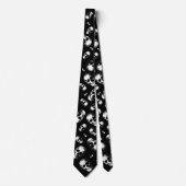 Skull Gothic Halloween Wedding Mannen Necktie Stropdas (Voorkant)