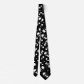 Skull Gothic Halloween Wedding Mannen Necktie Stropdas (Achterkant)