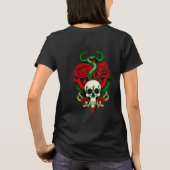 Skull gothic T-shirt (Achterkant)