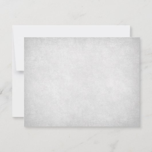 Skull Gothic Wedding Save The Date (Achterkant)