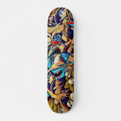 Skull Graff Deck Persoonlijk Skateboard (Voorkant)