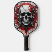 Skull Graffiti - Acrylpuzzel Pickleball Paddle (Voorkant)