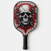Skull Graffiti - Acrylpuzzel Pickleball Paddle (Achterkant)