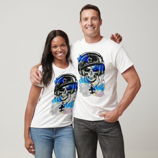 SKULL GRAFFITI T-SHIRT (Unisex)