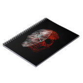 SKULL GRAIC HALLOWEEN GIFT DESIGN NOTITIEBOEK (Linkerzijde)