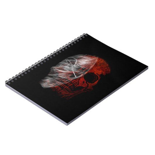 SKULL GRAIC HALLOWEEN GIFT DESIGN NOTITIEBOEK (Linkerzijde)