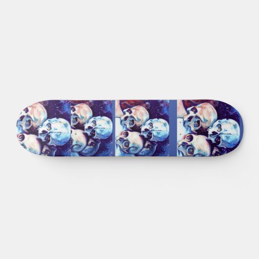 Skull Graphic Persoonlijk Skateboard (Horizontaal)