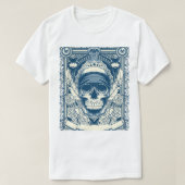 Skull Graphic T-shirt – Donker Gotisch Ontwerp (Design voorkant)
