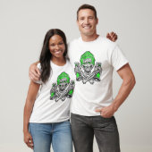 Skull Graphic Tee Street T-shirt (Unisex)