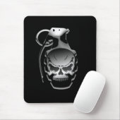 Skull Grenade Muismat (Met muis)