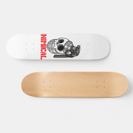 Skull Grenade Persoonlijk Skateboard (Horizontaal)
