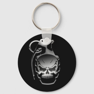 Skull Grenade Sleutelhanger