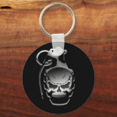 Skull Grenade Sleutelhanger (Voorkant)