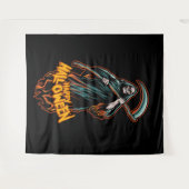 Skull Grim Reaper Halloween Backdrop Wandkleed (Voorkant (horizontaal))