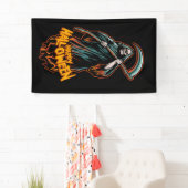 Skull Grim Reaper Halloween Spandoek (Insitu)