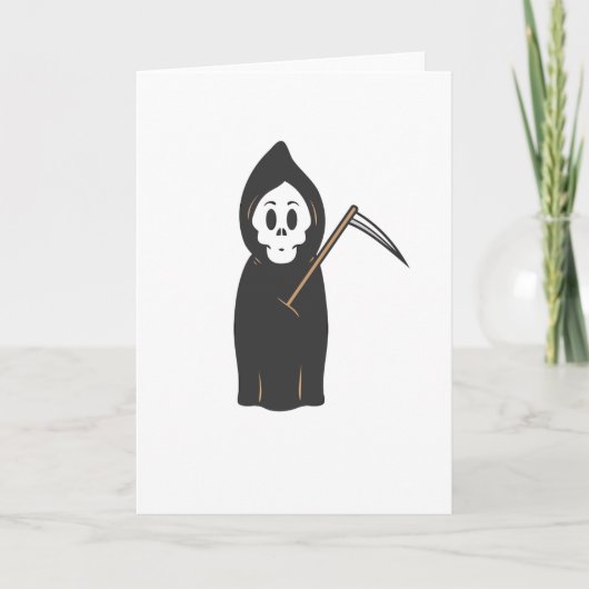 Skull Grimreaper Kaart (Voorkant)