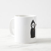Skull Grimreaper Koffiemok (Voorkant links)