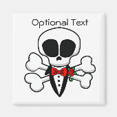 Skull Groom Fully Magneet (Voorkant)