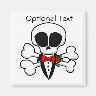 Skull Groom Fully Magneet