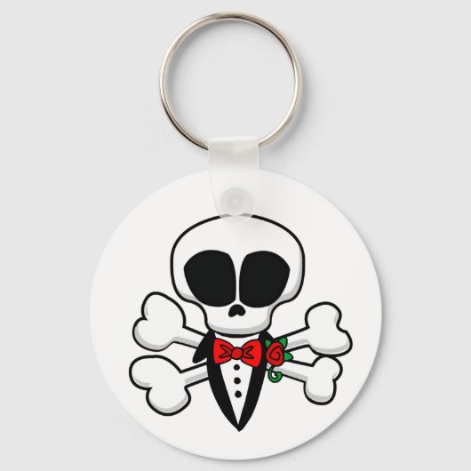Skull Groom Fully  Sleutelhanger (Voorkant)