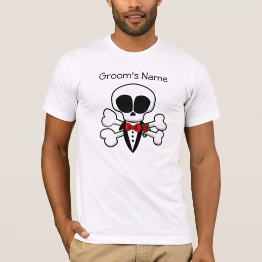 Skull Groom Fully  T-shirt (Voorkant)