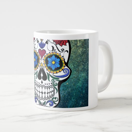 Skull Grote Koffiekop (Voorkant rechts)