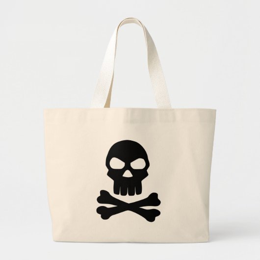 Skull Grote Tote Bag (Voorkant)