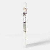 Skull Grunge Aesthetische Floral Waterverf Artwork Case-Mate iPhone Case (Achterkant / Rechts)