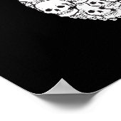 Skull Guitar Poster (Hoek)