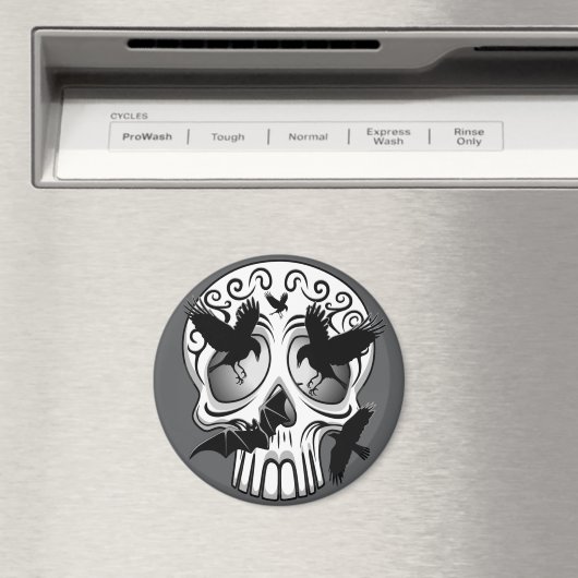 Skull Halloween Decorative Calaveras Magneet (Insitu (Vaatwasser))