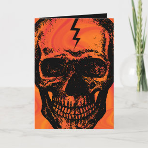 Skull Halloween Kaart