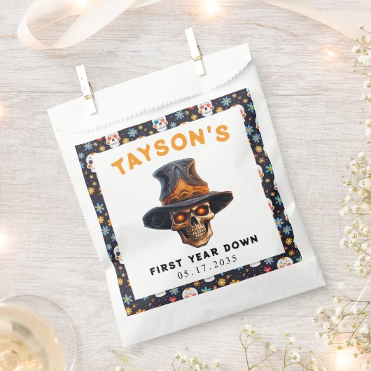 Skull Halloween Kids Costume Party – Cute & Spooky Bedankzakje (Geknipt)