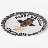 Skull Halloween Kinder Kostuumfeest - Schattige & Papieren Bordje (Gekanteld)