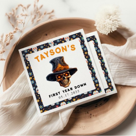 Skull Halloween Kinder Kostuumfeest - Schattige &  Servet