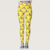 Skull Halloween Leggings (Voorkant)