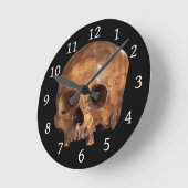 Skull Halloween Ronde Klok (Hoek)