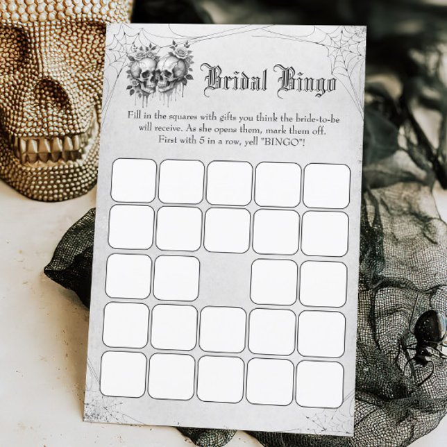 Skull Halloween Vrijgezellenfeest Bingo spel (Creator heeft geüpload)
