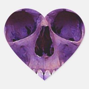 Skull Hart Sticker