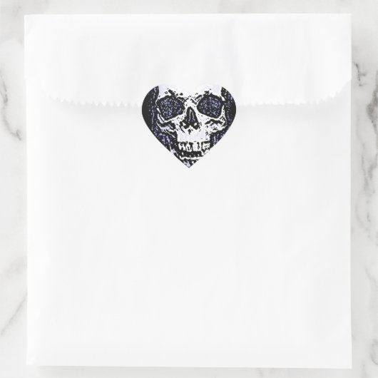 Skull Hart Sticker (Tas)