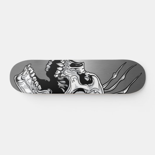 Skull Hawk Skateboard (Horizontaal)