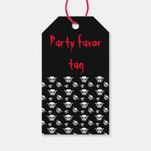 Skull Head Labels Cadeaus Cadeaulabel